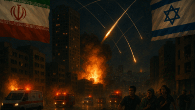 Pertahanan Tercanggih Jebol! Ratusan Rudal Balistik Iran Porak Porandakan Israel