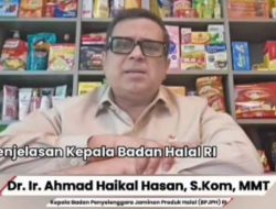Kepala BPJPH Tegaskan Makanan dan Peralatan Program Makan Bergizi Gratis Halal