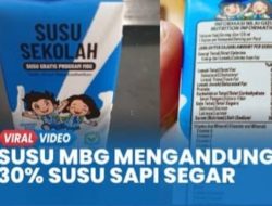 Penting! Susu dalam Program Makan Bergizi Gratis Ditegaskan IPB: 13 Zat Esensial & Ekonomi Lokal