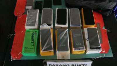 Polsek Sekayam Ungkap Pencurian Belasan Unit Handphone di Asrama Putri SMA Negeri 2