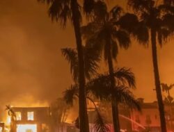 12 Ribu Bangunan Luluh Lantak akibat Kebakaran di Los Angeles