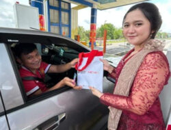 HKA bagikan bingkisan di 17 ruas tol pada HUT RI ke-80